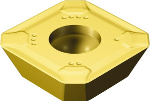 Sandvik Coromant R245-12T3M-KH K20W Carbide Milling Insert TiCN/Al2O3/TiN Finish, 10mm Long x 5/32" Thick 5744021 - 52066453
