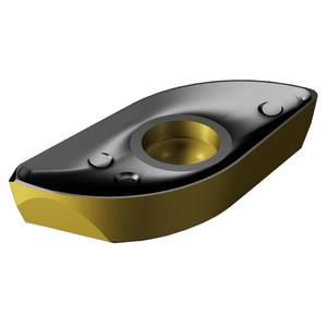 Sandvik Coromant R216-3206M-M 4340 Carbide Milling Insert TiCN/Al2O3/TiN Finish, 17.9mm Long x 6.35mm Thick 7564466 - 13043526