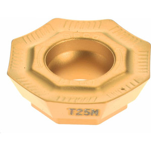 Seco Tools OFEX05T305TN-ME07 T25M Carbide Milling Insert TiCN/TiC/TiCN/TiN Finish, 0.148" Thick x 0.44" Wide 74069128 - 06322051