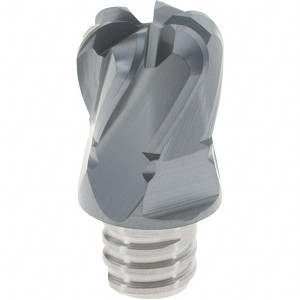 Iscar MMETR.500A27R125-6T0 Carbide End Mill Tip Insert TiAlN Finish, 6 Flutes, 1/2" Diam, 0.27" Depth, Series Multimaster 5622266 - 30730311