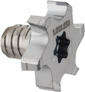 Iscar MMTS1.00H250D06T10 328 Carbide T-Slot Mill Tip Insert TiCN Finish, 6 Flutes, 1" Diam, 0.177" Depth, Series Multimaster 5603784 - 86583036 Iscar MMTS1.00H250D06T10 328 Carbide T-Slot Mill Tip Insert TiCN Finish, 6 Flutes, 1" Diam, 0.177" Depth, Series Multimaster 5603784 - 86583036