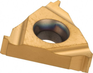 Carmex 16 ER 16 ACME P25C Carbide Laydown Threading Insert TiN Finish, RH External Acme Thread, 16 TPI, 3/8" Inscribed Circle, 0.146" Thick 16ER16ACMEP25C - 05767256