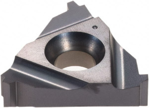 Iscar 16IR 12 STACME IC908 Carbide Laydown Threading Insert TiAlN Finish, RH Internal Stub Acme Thread, 12 TPI, 3/8" Inscribed Circle, 0.143" Thick 5902302 - 05363114