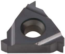 Kennametal LT16ER14NPT KC5025 Carbide Laydown Threading Insert TiAlN Finish, RH External NPT Thread, 14 TPI, 3/8" Inscribed Circle, 3.44mm Thick 1743771 - 03984895