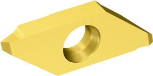 Sandvik Coromant MATL360-A 1025 Carbide Laydown Threading Insert TiAlN/TiN Finish, LH External 60° V Thread, 24-80 TPI, 0.118" Inscribed Circle, 1/8" Thick 5735474 - 40378499