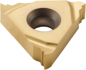 Seco Tools 22ER 6UN CP500 Carbide Laydown Threading Insert TiAlN/TiN Finish, RH External UN Thread, 6 TPI, 12.7mm Inscribed Circle, 4.71mm Thick 00068007 - 32154759