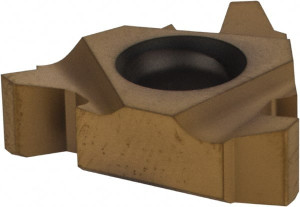 Seco Tools 22NR 5ACME CP500 Carbide Laydown Threading Insert TiAlN/TiN Finish, RH Internal Acme Thread, 5 TPI, 1/2" Inscribed Circle, 0.1854" Thick 00072792 - 57041949