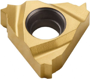 Seco Tools 09NRA55 CP500 Carbide Laydown Threading Insert TiAlN/TiN Finish, RH Internal Partial Profile 55° Thread, 48-16 TPI, 5.56mm Inscribed Circle, 2.4mm Thick 00023822 - 84309889