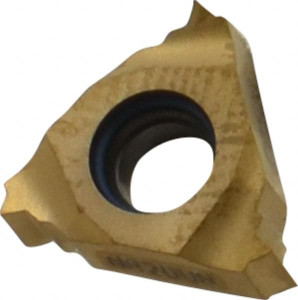 Seco Tools 11NR20UN CP500 Carbide Laydown Threading Insert TiAlN/TiN Finish, RH Internal UN Thread, 20 TPI, 1/4" Inscribed Circle, 0.1181" Thick 00046044 - 70481387