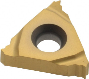 Seco Tools 16ER24UNCP500 Carbide Laydown Threading Insert TiAlN/TiN Finish, RH External UN Thread, 24 TPI, 3/8" Inscribed Circle, 0.1366" Thick 00049935 - 70482070