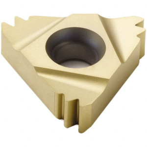 Seco Tools 16ER1.5ISO 2M CP500 Carbide Laydown Threading Insert TiAlN/TiN Finish, RH External ISO Thread, 3/8" Inscribed Circle, 0.1366" Thick 00049693 - 70481635
