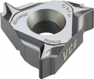 Vargus 3JER18NPT VCB Carbide Laydown Threading Insert TiAlN Finish, RH External NPT Thread, 18 TPI, 3/8" Inscribed Circle 53686 - 87509352 Vargus 3JER18NPT VCB Carbide Laydown Threading Insert TiAlN Finish, RH External NPT Thread, 18 TPI, 3/8" Inscribed Circle 53686 - 87509352
