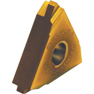 Tool-Flo TNMA545B75FCINT AC50D Carbide On-Edge Threading Inserts AlTiN Finish, Neutral Cut, API Buttress, 5/8" Inscribed Circle, 0.252" Thick 16518FAC50D - 68365691