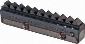 Kennametal TM25EN115NPT KC635M Carbide Thread Mill Insert TiAlN Finish, Internal/External, NPT, 11.5 TPI 3031767 - 93274405