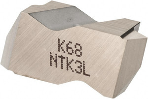 Kennametal NTK3L K68 Carbide Threading Insert Uncoated, Internal/External, Partial Profile 60°, 1-2.5mm, 0.6-2.5mm, Series Top Notch 1114627 - 62154943