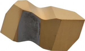 Tool-Flo FLT-3R GP50 Carbide Threading Insert TiN Finish, Internal/External, 60° V, 5-12 TPI, 6-20 TPI, Series Flo-Lock 603600RN4C - 57020273