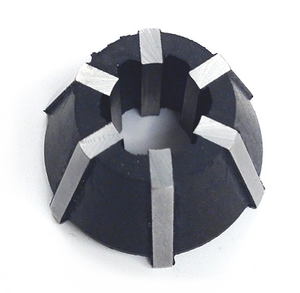 Precise Rubber Flex Tap Chuck Collet, 1.043" O.D., 9.0-14.0mm/.354-.551" Range - 3900-1786