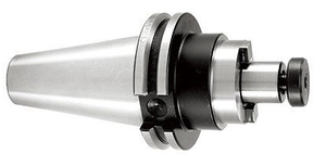 Precise CAT 40 V-Flange Shell End Mill Arbor, 3/4" Diameter, 1.5" Gage Length - 3900-4255