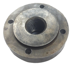 Precise 1"-8 Threaded Backplate for 4-Jaw Chuck, 3" Size, 2.6" Bolt Circle - 3900-4131