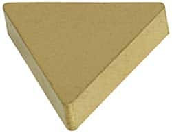 Hertel TNG322 HC335 Carbide Turning Insert TiC/TiCN/TiN Finish, Neutral, 0.65" Long, 3/8" Inscribed Circle, 1/32" Corner Radius, 60° Triangle, Series KENDEX 1001214 - 05692934