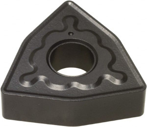 Hertel WNMG 432-L12 HC1250T Carbide Turning Insert Proprietary Finish, Neutral, 12.7mm Long, 1/2" Inscribed Circle, 1/32" Corner Radius, 80° Trigon 1002249 - 42802777