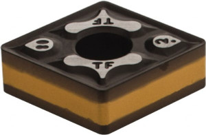Iscar CNMG432TF IC8150 Carbide Turning Insert TiCN/Al2O3 Finish, 12.9mm Long, 1/2" Inscribed Circle, 1/32" Corner Radius, 80° Diamond 5507832 - 57560013