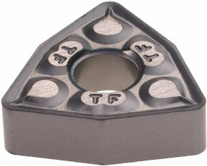 Iscar WNMG 433-TF IC907 Carbide Turning Insert TiN/TiAlN Finish, 8.71mm Long, 1/2" Inscribed Circle, 3/64" Corner Radius, 80° Trigon, Series Isoturn 5598278 - 67283549