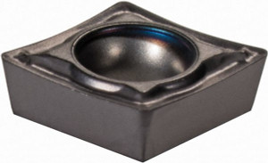 Iscar CPGT 2-1-SM IC907 Carbide Turning Insert TiN/TiAlN Finish, 6.45mm Long, 1/4" Inscribed Circle, 1/64" Corner Radius, 80° Diamond, Series Isoturn 5592522 - 68043017