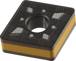 Iscar CNMG543NR IC8250 Carbide Turning Insert TiCN/Al2O3/TiN Finish, 15.9mm Long, 5/8" Inscribed Circle, 3/64" Corner Radius, 80° Diamond, Series Isoturn 5507693 - 73879314