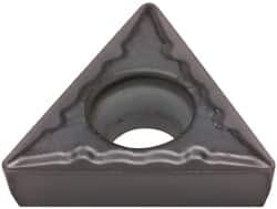 Kennametal TPMT2151UF KC5010 Carbide Turning Insert TiAlN Finish, Neutral, 11mm Long, 1/4" Inscribed Circle, 1/64" Corner Radius, 60° Triangle, Series Screw-On 1871202 - 00463687