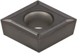 Kennametal CCMT431LF KC5010 Carbide Turning Insert TiAlN Finish, Neutral, 12.9mm Long, 1/2" Inscribed Circle, 1/64" Corner Radius, 80° Diamond, Series Screw-On 1870987 - 04945820
