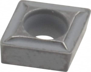 Kennametal CCMT21.51LF K313 Carbide Turning Insert Uncoated, Neutral, 6.45mm Long, 1/4" Inscribed Circle, 1/64" Corner Radius, 80° Diamond, Series Screw-On 1162187 - 08442139