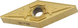 Kennametal VNGG331LF KC730 Carbide Turning Insert TiN Finish, Neutral, 16.61mm Long, 3/8" Inscribed Circle, 1/64" Corner Radius, 35° Diamond, Series KENLOC 1160862 - 62288766 Kennametal VNGG331LF KC730 Carbide Turning Insert TiN Finish, Neutral, 16.61mm Long, 3/8" Inscribed Circle, 1/64" Corner Radius, 35° Diamond, Series KENLOC 1160862 - 62288766
