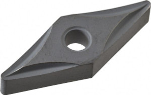 Kennametal VNMP332 K68 Carbide Turning Insert Uncoated, Neutral, 16.61mm Long, 3/8" Inscribed Circle, 1/32" Corner Radius, 35° Diamond, Series KENLOC 1161200 - 62289582