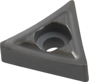 Kennametal T221P K68 Carbide Turning Insert Uncoated, Neutral, 11mm Long, 1/4" Inscribed Circle, 1/64" Corner Radius, 60° Triangle, Series Screw-On 1161207 - 63433411