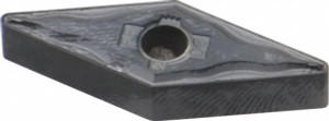 Kennametal VNMG332FF KC5010 Carbide Turning Insert TiAlN Finish, Neutral, 16.61mm Long, 3/8" Inscribed Circle, 1/32" Corner Radius, 35° Diamond, Series KENLOC 1601890 - 65003311