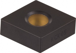 Kennametal CNMA643 KCK20 Carbide Turning Insert TiCN/Al2O3 Finish, 19.34mm Long, 3/4" Inscribed Circle, 3/64" Corner Radius, 80° Diamond, Series KENLOC 3758141 - 76369404