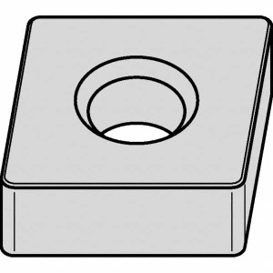 Kennametal CNGA433T0420 KYS25 Ceramic Turning Insert Al2O3/TiCN Finish, Neutral, 12.9mm Long, 1/2" Inscribed Circle, 3/64" Corner Radius, 80° Diamond, Series Kenloc 4129557 - 46885836