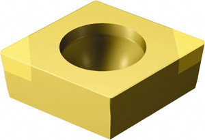 Sandvik Coromant CCGW32.51S0320F 7015 CBN Turning Insert TiN Finish, 1.8mm Long, 3/8" Inscribed Circle, 1/64" Corner Radius, 80° Diamond 5724854 - 45743747