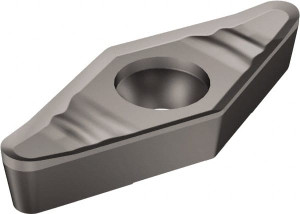 Sandvik Coromant VCGX332-AL H10 Carbide Turning Insert Uncoated, 15.81mm Long, 3/8" Inscribed Circle, 1/32" Corner Radius, 35° Diamond 5755921 - 62639778