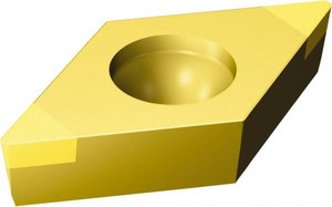 Sandvik Coromant DCGW21.51S0330F 7525 CBN Turning Insert Neutral, 1/4" Inscribed Circle, 1/64" Corner Radius, 55° Diamond, Series CoroTurn 107 5965423 - 49673254