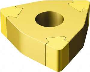 Sandvik Coromant WNGA332T0330AWH 7015 Carbide Turning Insert TiN Finish, 2.4mm Long, 3/8" Inscribed Circle, 1/32" Corner Radius, 80° Trigon 5756197 - 52086741
