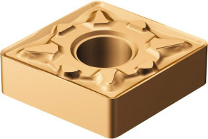 Sandvik Coromant CNMG433-MM 1125 Carbide Turning Insert TiAlN/AlCr2O3 Finish, 11.7mm Long, 1/2" Inscribed Circle, 3/64" Corner Radius, 80° Diamond 5724979 - 52073160