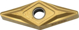 Seco Tools VNGM332MF1 CP200 Carbide Turning Insert TiAlN/TiN Finish, 3/8" Inscribed Circle, 1/32" Corner Radius, 35° Diamond 00072307 - 01966076