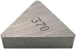 Seco Tools TPG322 370 Carbide Turning Insert Uncoated, 3/8" Inscribed Circle, 1/32" Corner Radius, 60° Triangle 00008410 - 57017881