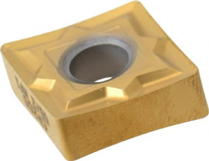 Seco Tools CNMP432-MF1 CP200 Carbide Turning Insert TiAlN/TiN Finish, 1/2" Inscribed Circle, 1/32" Corner Radius, 80° Diamond 00054151 - 67857458