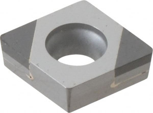Seco Tools CCGW21.51E-L1-B CBN200 PCBN Turning Insert Uncoated, Neutral, 1/4" Inscribed Circle, 1/64" Corner Radius, 80° Diamond 02649599 - 91737676