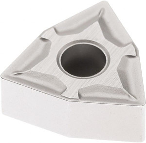 Seco Tools WNMG433-M3 TP3501 Carbide Turning Insert Ti(C/N)/Al2O3 Finish, Neutral, 1/2" Inscribed Circle, 3/64" Corner Radius, 80° Trigon 03093888 - 33719477