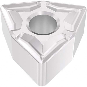 Seco Tools WNMG433-M3 TM3501 Carbide Turning Insert TiCN/Al2O3 Finish, Neutral, 0.3307" Long, 1/2" Inscribed Circle, 3/64" Corner Radius, 80° Trigon 03280035 - 18614461