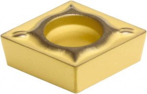 Sumitomo CCMT21.51ESU AC820P Carbide Turning Insert Al2O3 Finish, 1/4" Inscribed Circle, 1/64" Corner Radius, 80° Diamond 19RJBPC - 65978538